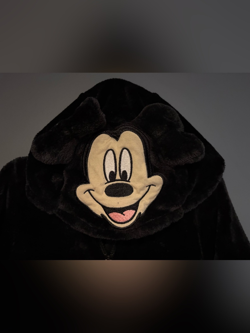 Mickey Mouse Onsie Zip Up Suit Costume Kids Size 5T Halloween Dress Up Bodysuit - Picture 4 of 8